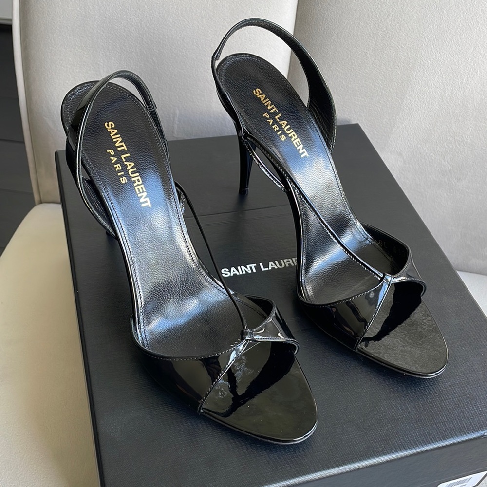 Saint Laurent heeled sandals - Picture 1 of 9